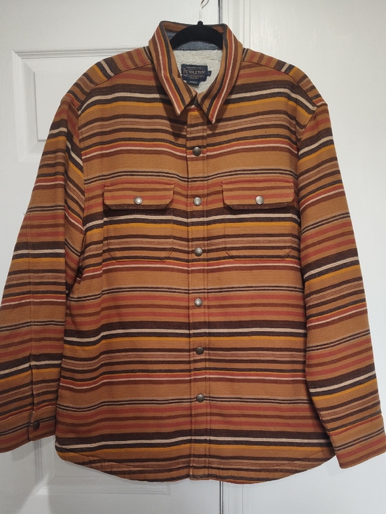 Pendleton Other - Pendleton Striped Snap-Front Jacket In Size Extra Large